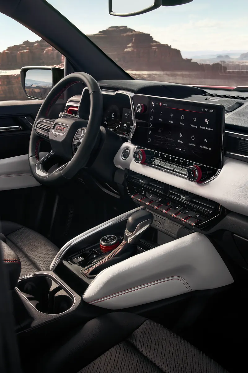 2026 GMC Canyon infotainment system at Hansen Motor Co GMC in Brigham City UT