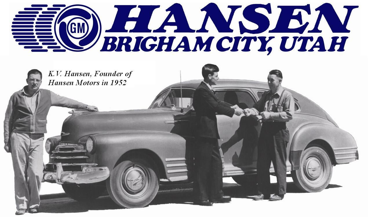 K.V. Hansen, Founder of Hansen Motor Co GMC in 1952
